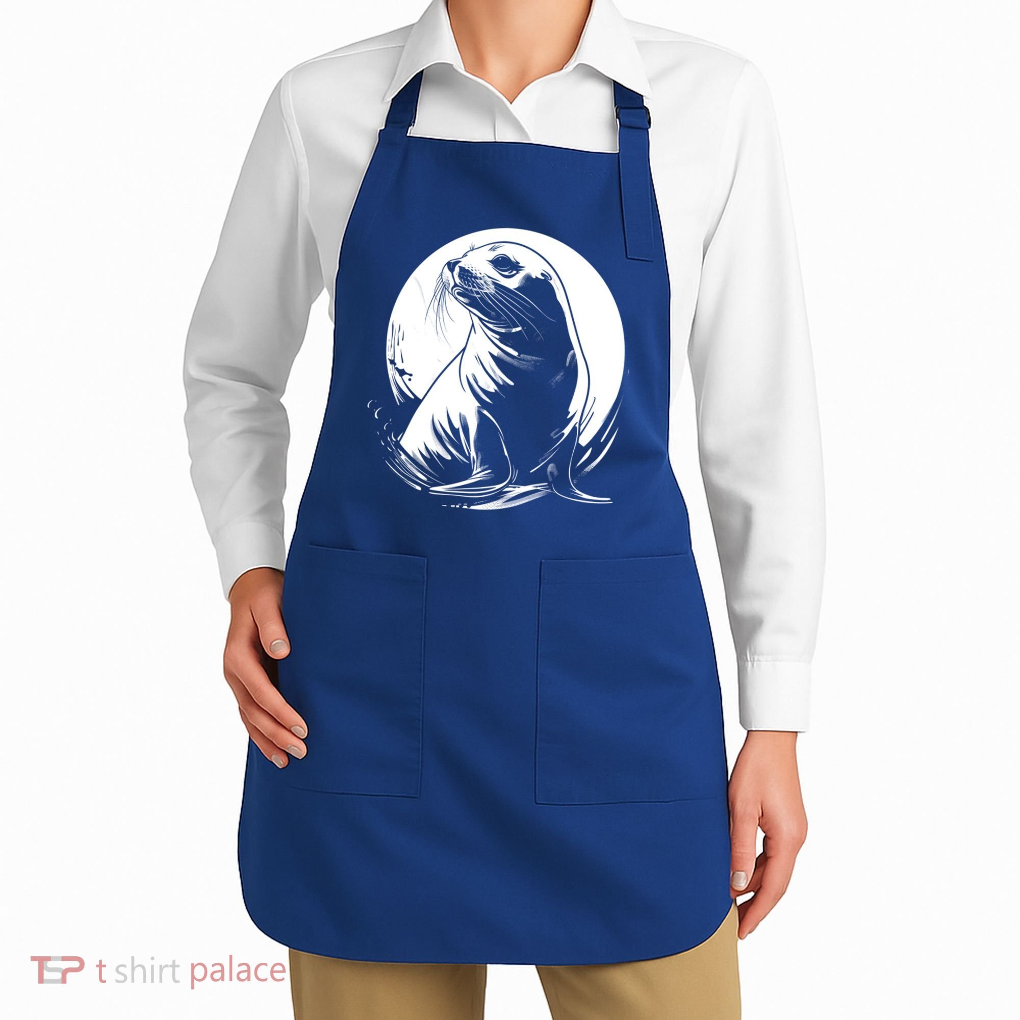 Seal Sea Lion Zookeeper Animal Gift Apron