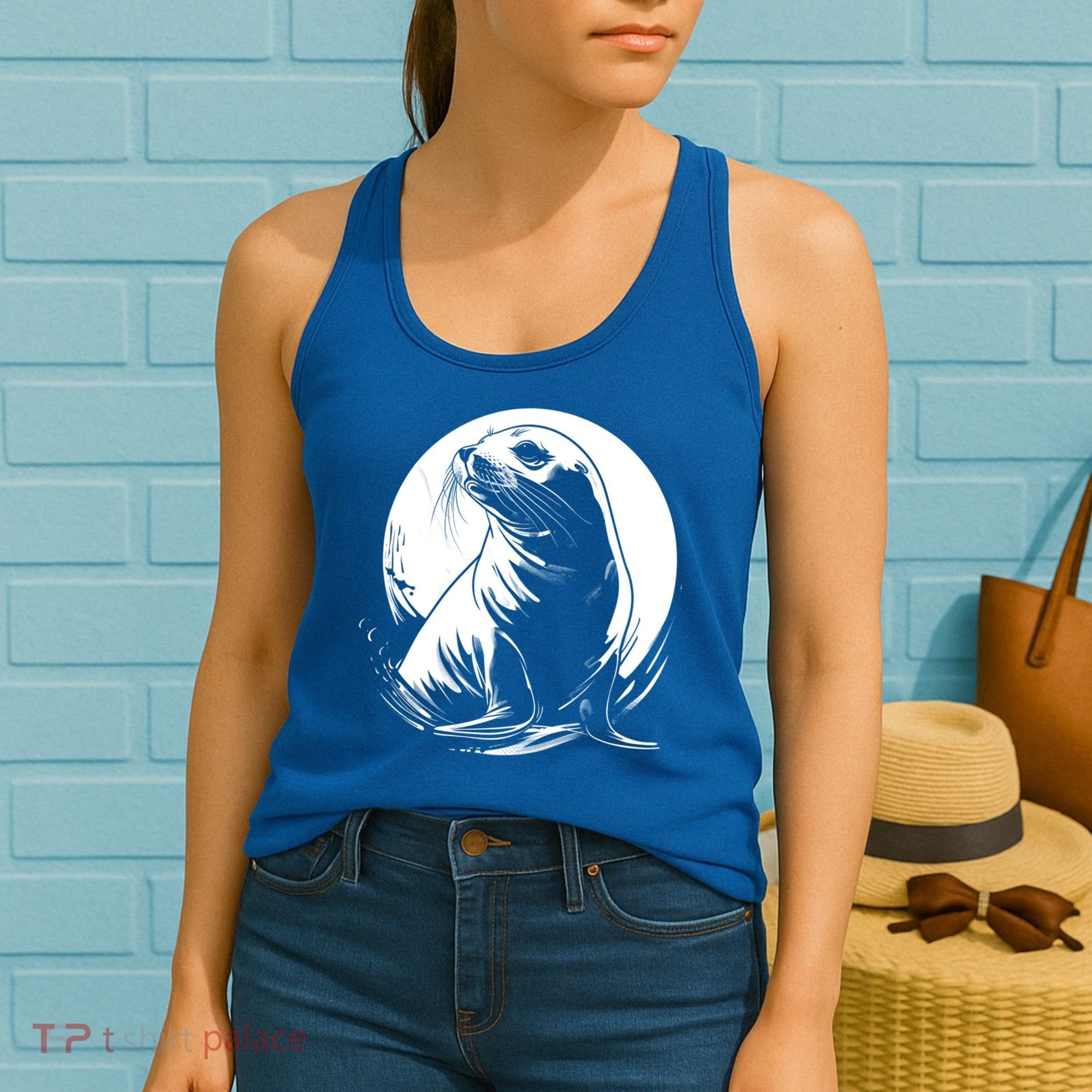 Seal Sea Lion Zookeeper Animal Gift Women's Tank Top