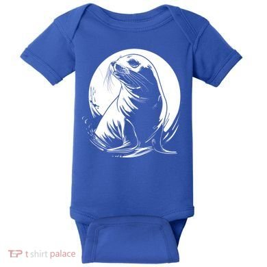 Seal Sea Lion Zookeeper Animal Gift Baby Bodysuit