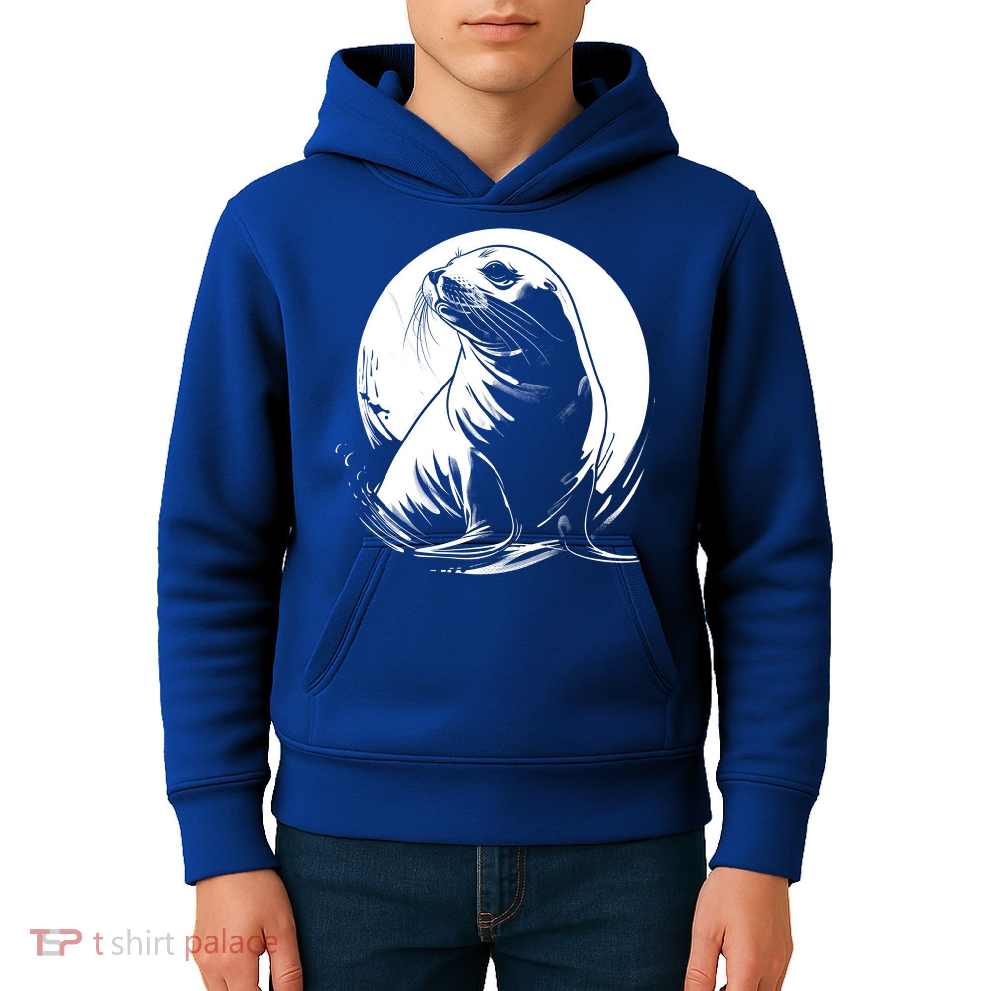 Seal Sea Lion Zookeeper Animal Gift Kids Hoodie