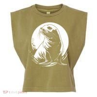 Seal Sea Lion Zookeeper Animal Gift Garment-Dyed Women's Muscle Tee thumb 0