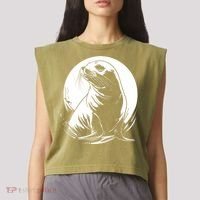 Seal Sea Lion Zookeeper Animal Gift Garment-Dyed Women's Muscle Tee thumb 2