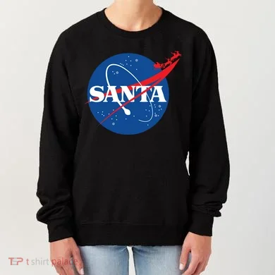 Santa Space Logo Women's Sweatshirt
