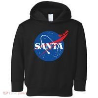 Santa Space Logo Toddler Hoodie thumb 0