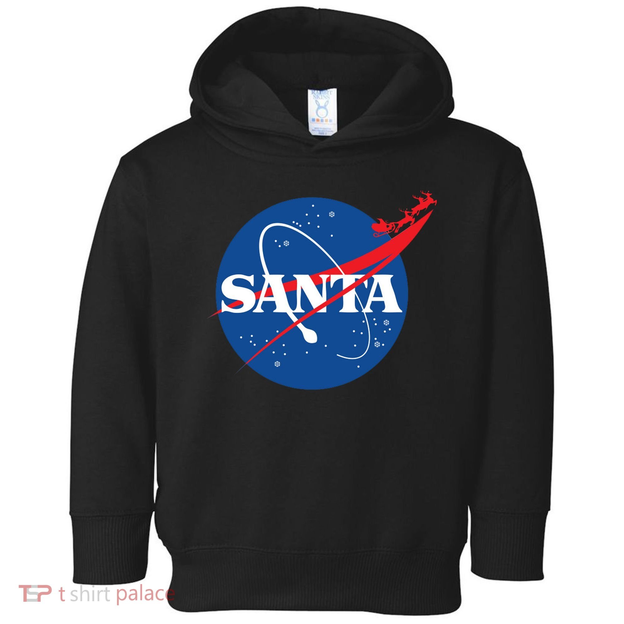 Santa Space Logo Toddler Hoodie