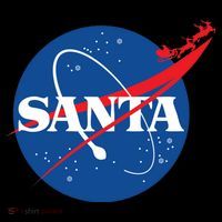 Santa Space Logo Toddler Hoodie thumb 2