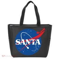 Santa Space Logo Tote Bag thumb 0