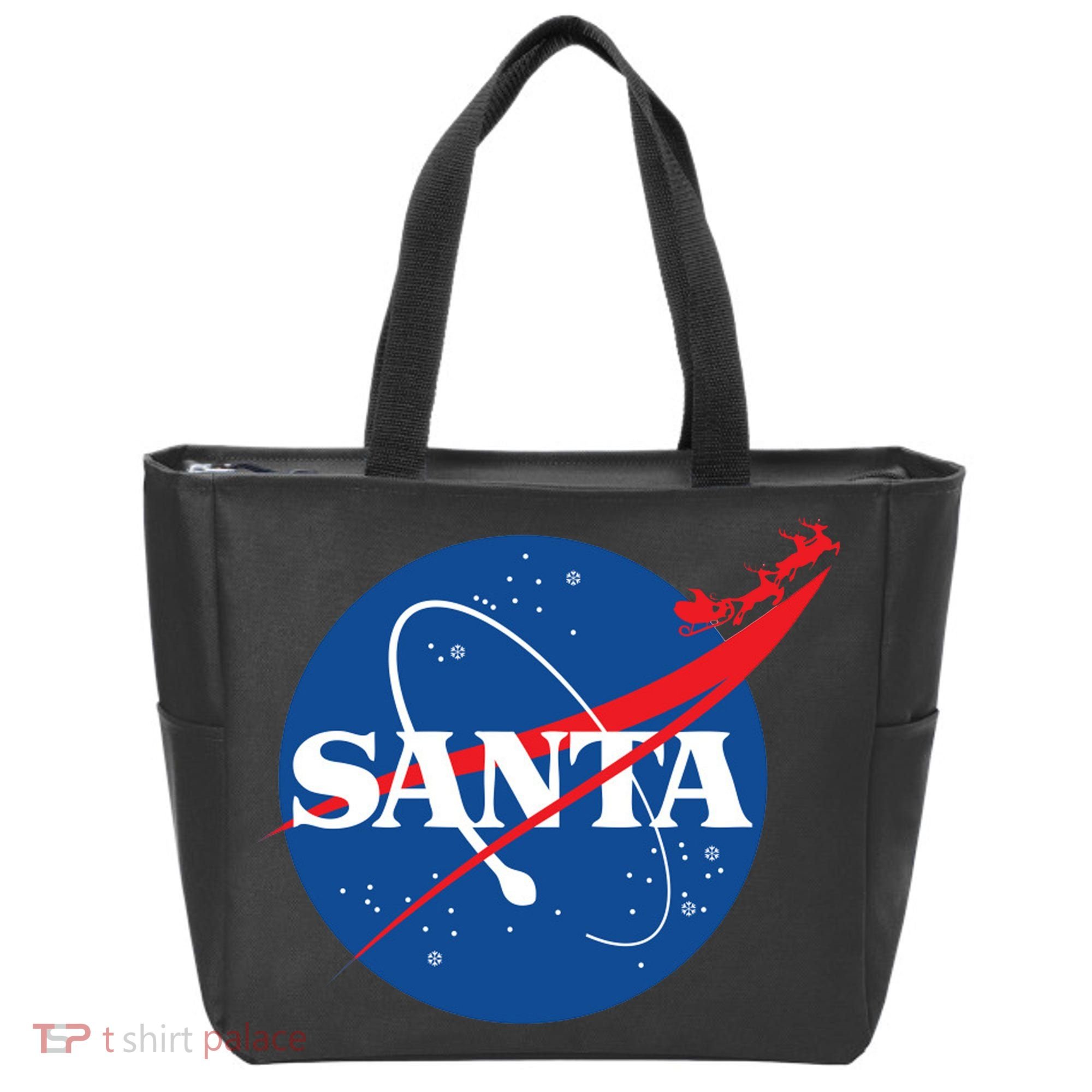 Santa Space Logo Tote Bag