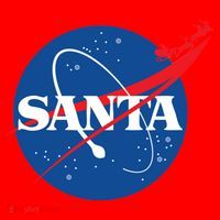 Santa Space Logo Santa Hat thumb 1