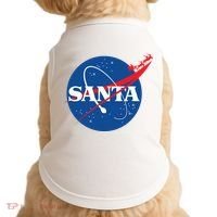 Santa Space Logo Doggie Tank thumb 0