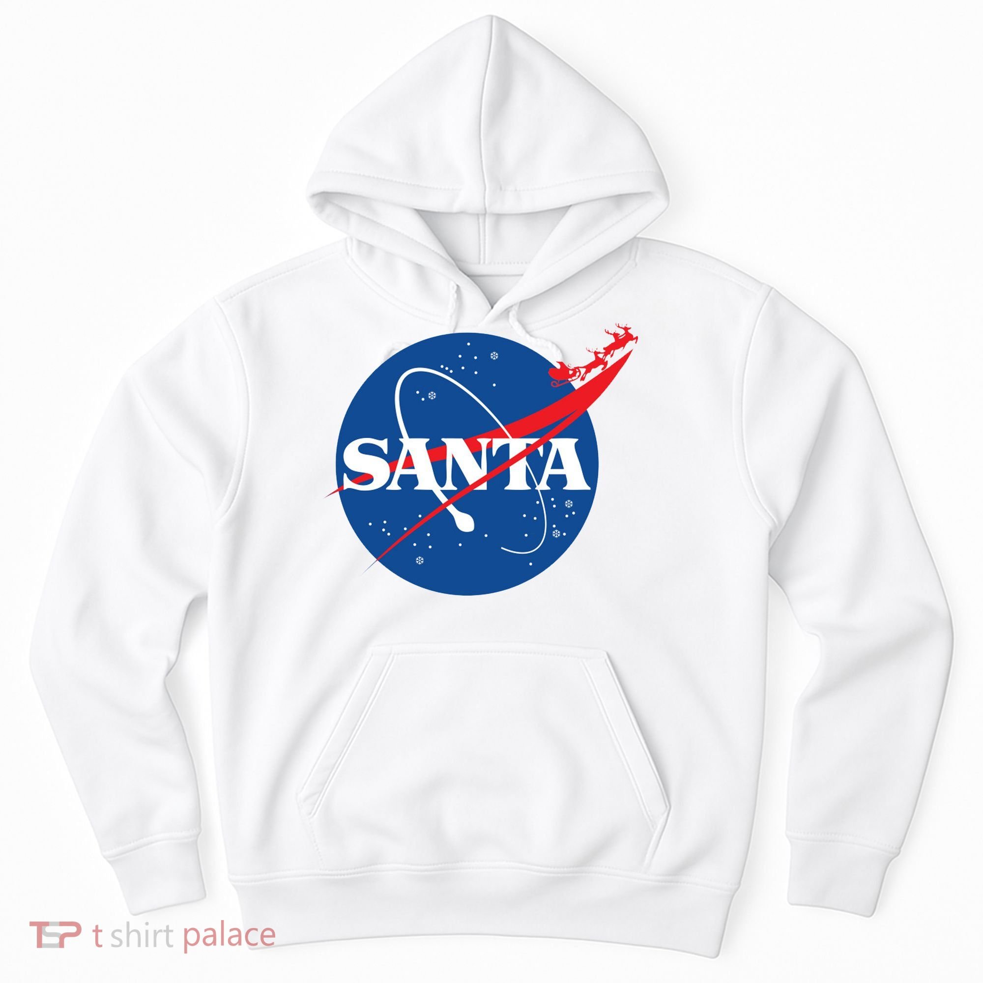 Santa Space Logo Hoodie