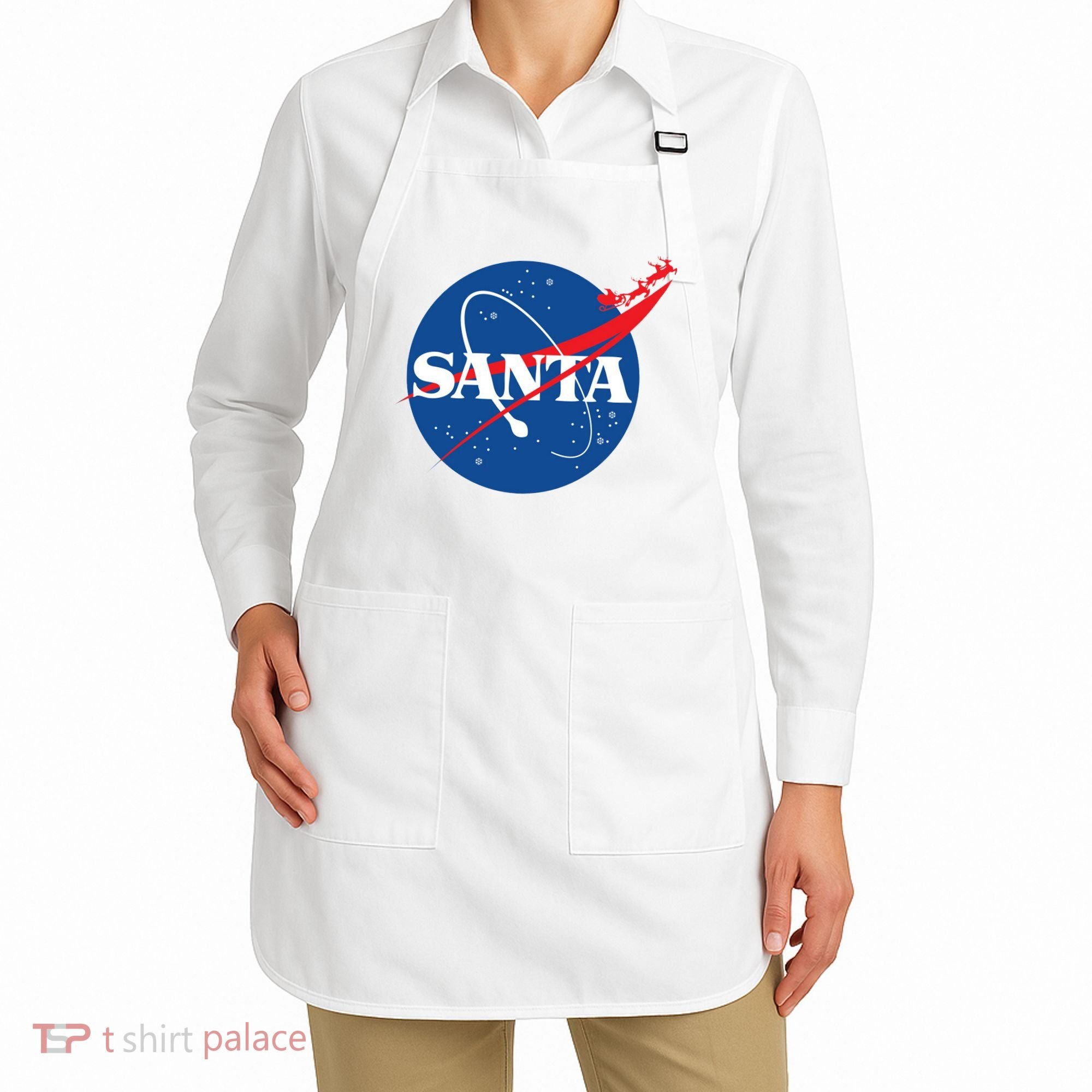 Santa Space Logo Apron