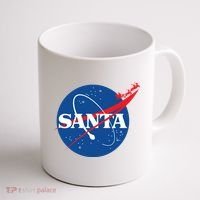 Santa Space Logo Coffee Mug thumb 1