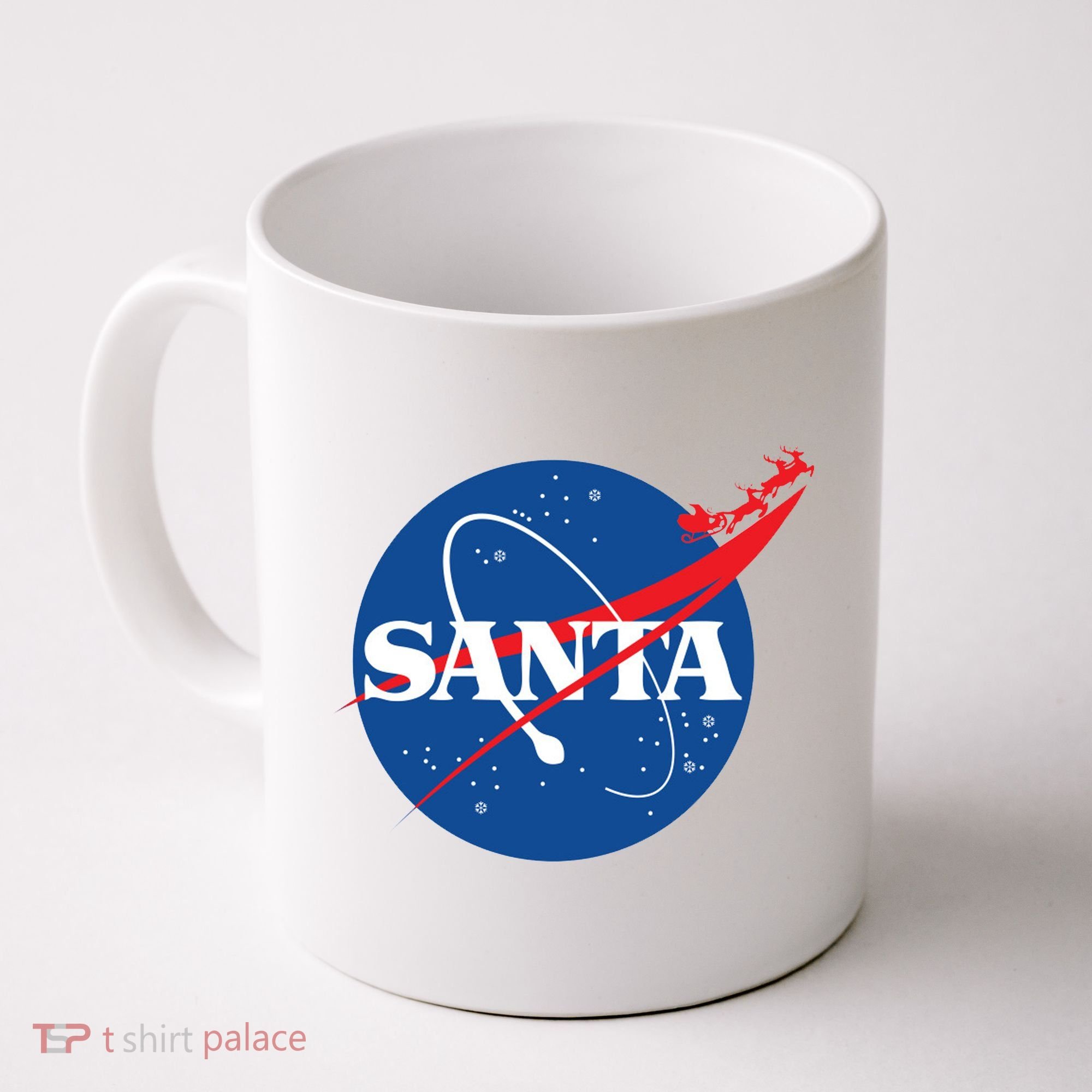 Santa Space Logo Coffee Mug