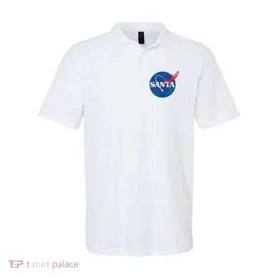 Santa Space Logo Polo