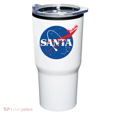Santa Space Logo Tumbler