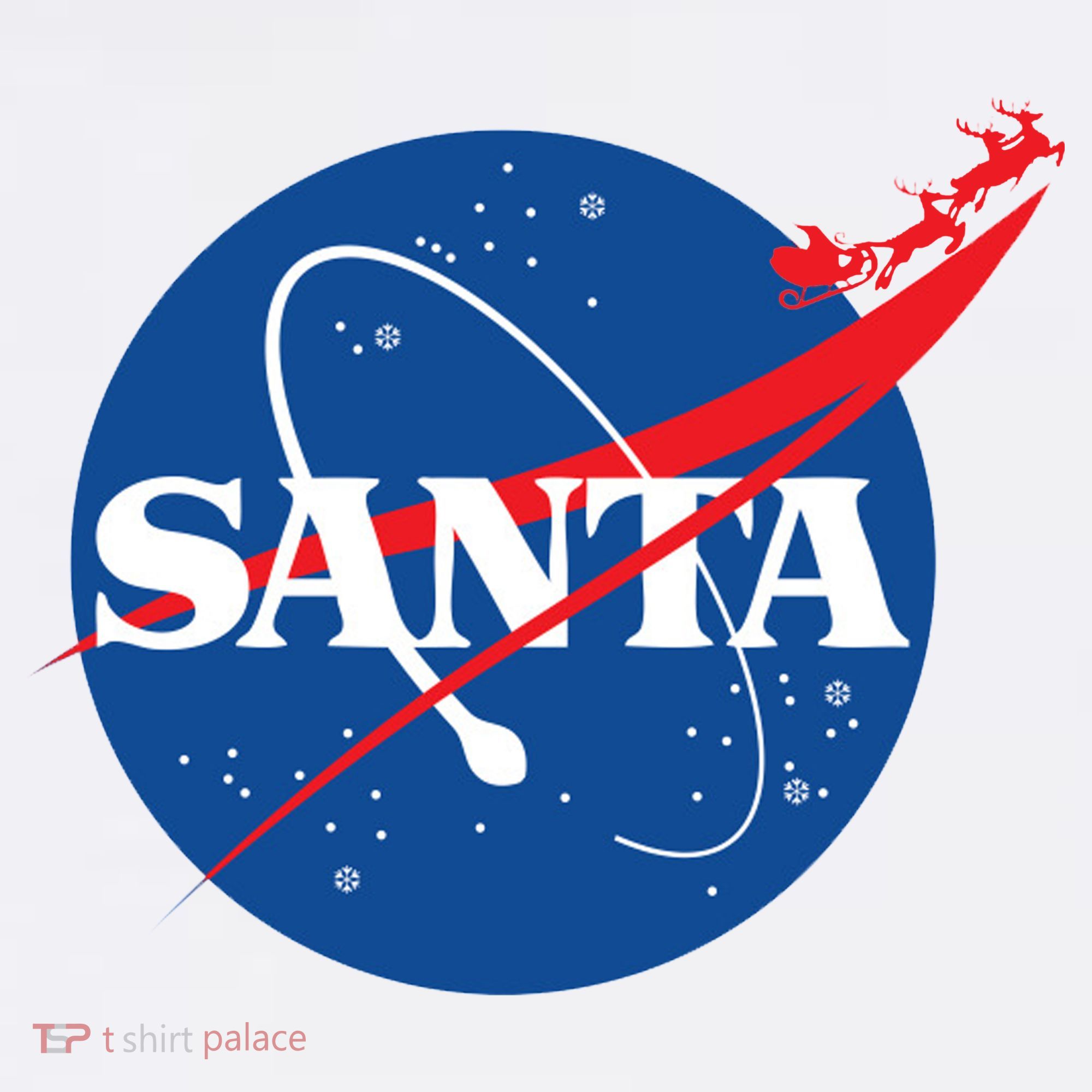 Santa Space Logo Mousepad