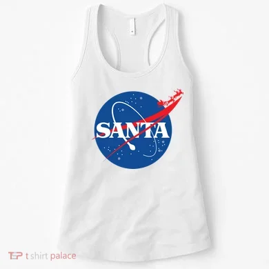 Santa Space Logo Women's Tank Top