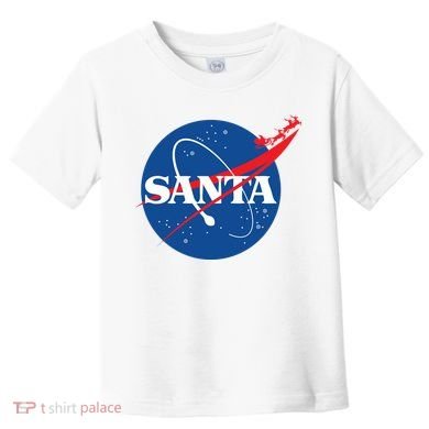 Santa Space Logo Toddler T-Shirt