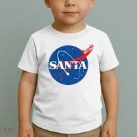 Santa Space Logo Toddler T-Shirt thumb 2