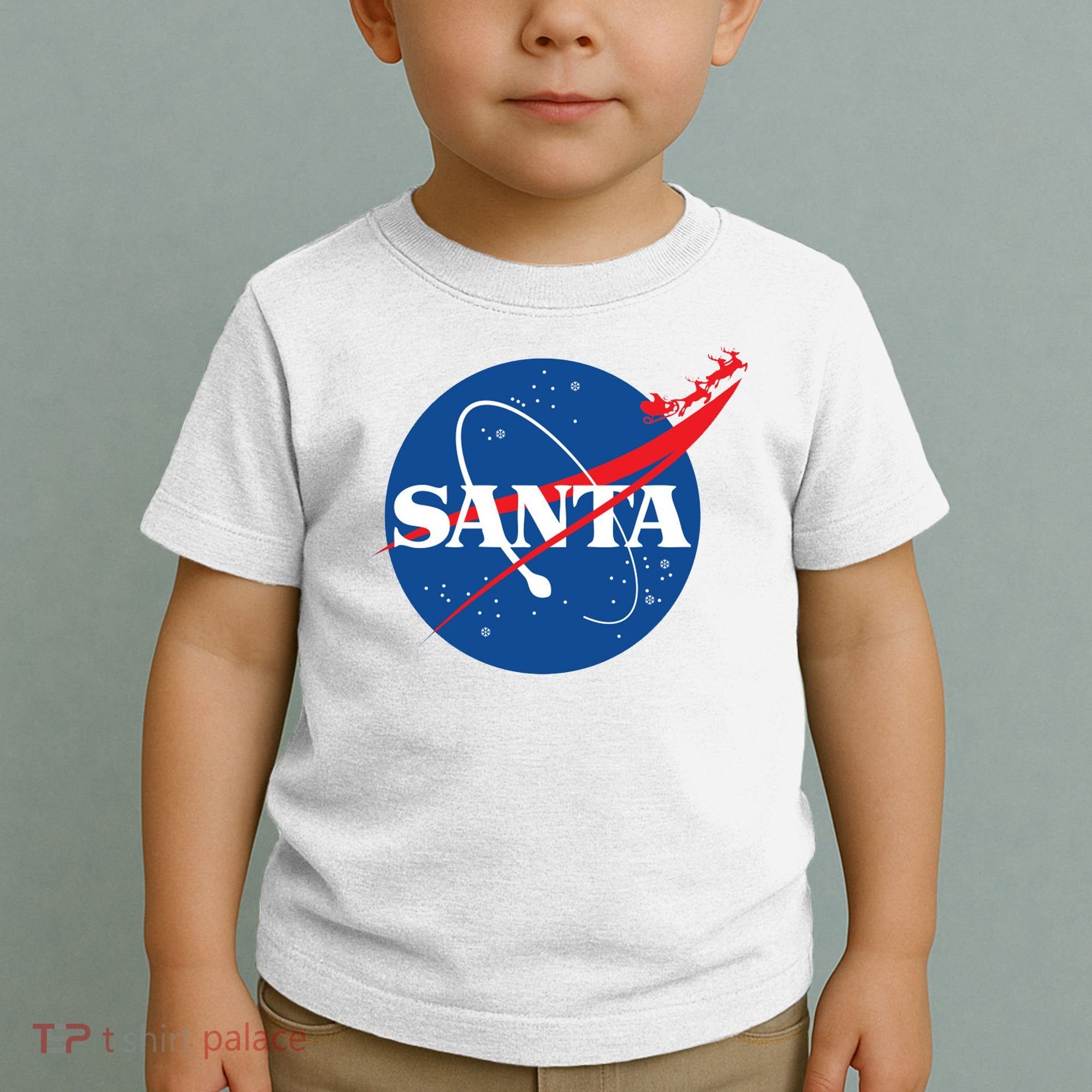 Santa Space Logo Toddler T-Shirt