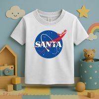 Santa Space Logo Toddler T-Shirt thumb 3