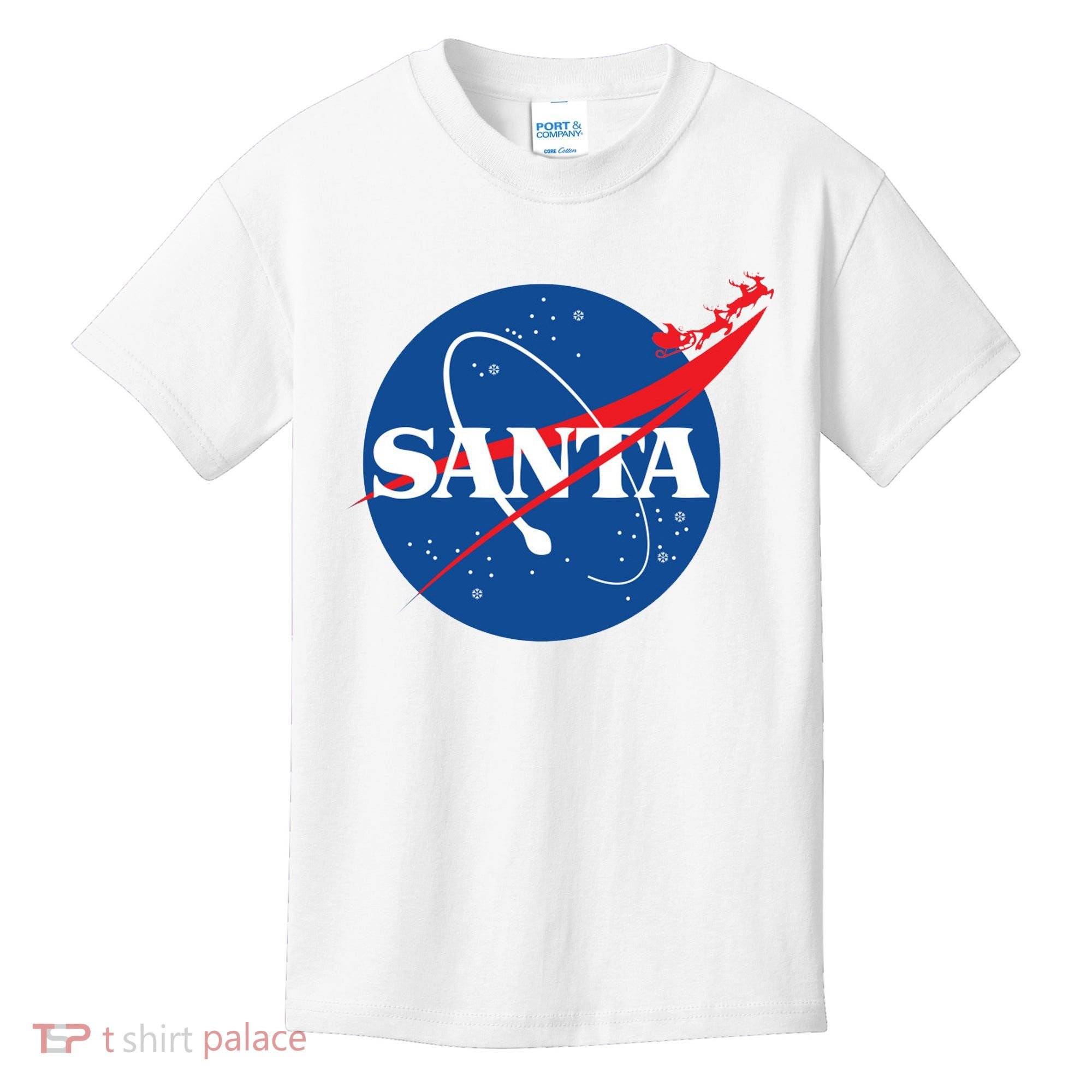 Santa Space Logo Kids T-Shirt