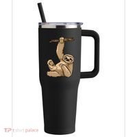 Sloth 40oz Vacuum Insulated Stainless Steel Travel Tumbler thumb 0
