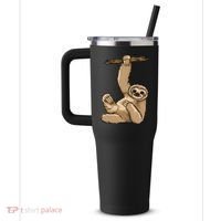 Sloth 40oz Vacuum Insulated Stainless Steel Travel Tumbler thumb 2