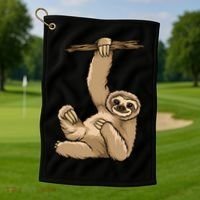 Sloth Golf Towel thumb 1