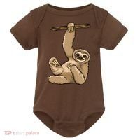 Sloth Baby Bodysuit thumb 0