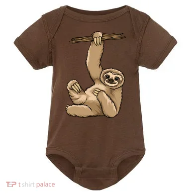 Sloth Baby Bodysuit