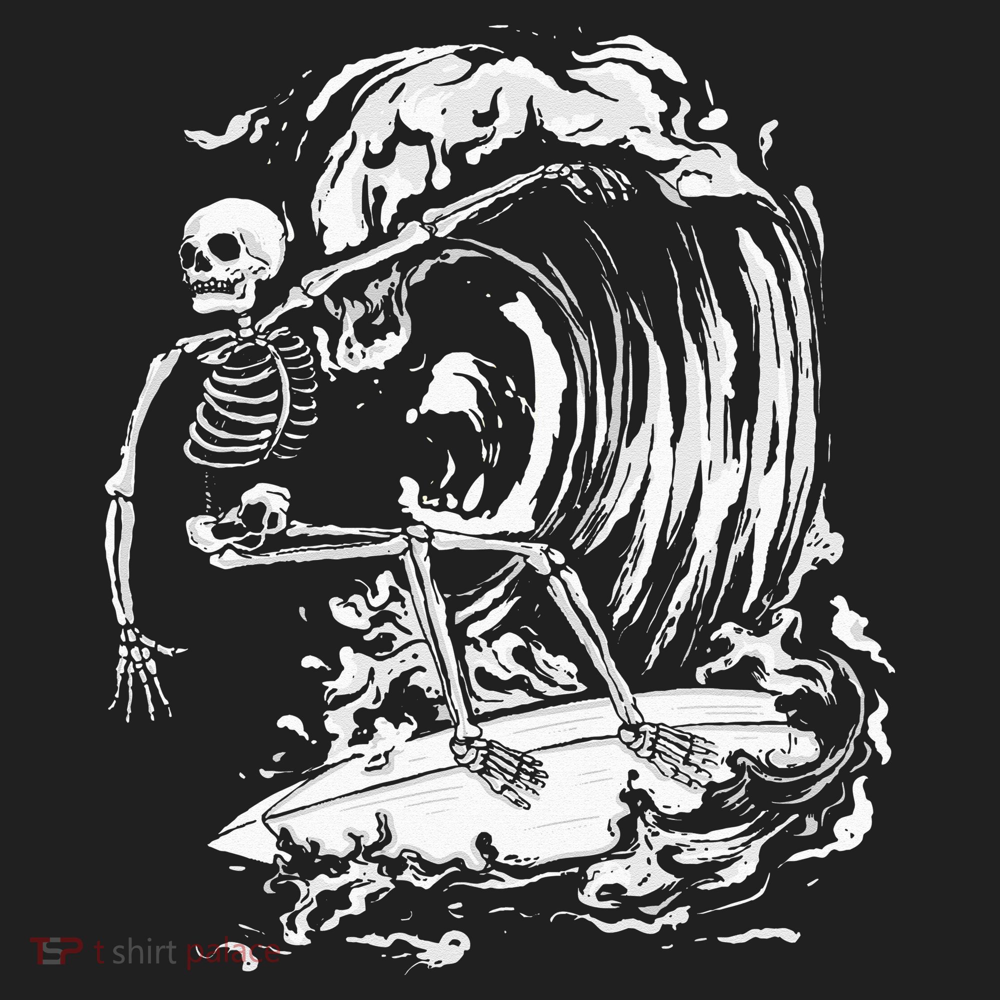 Skeleton Surfing Lazy Halloween Costume Skull Bones Surfer Hat