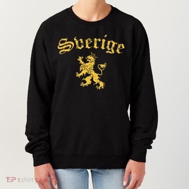 Sverige Sweden Lion Symbol Swedish Pride Women's Sweatshirt