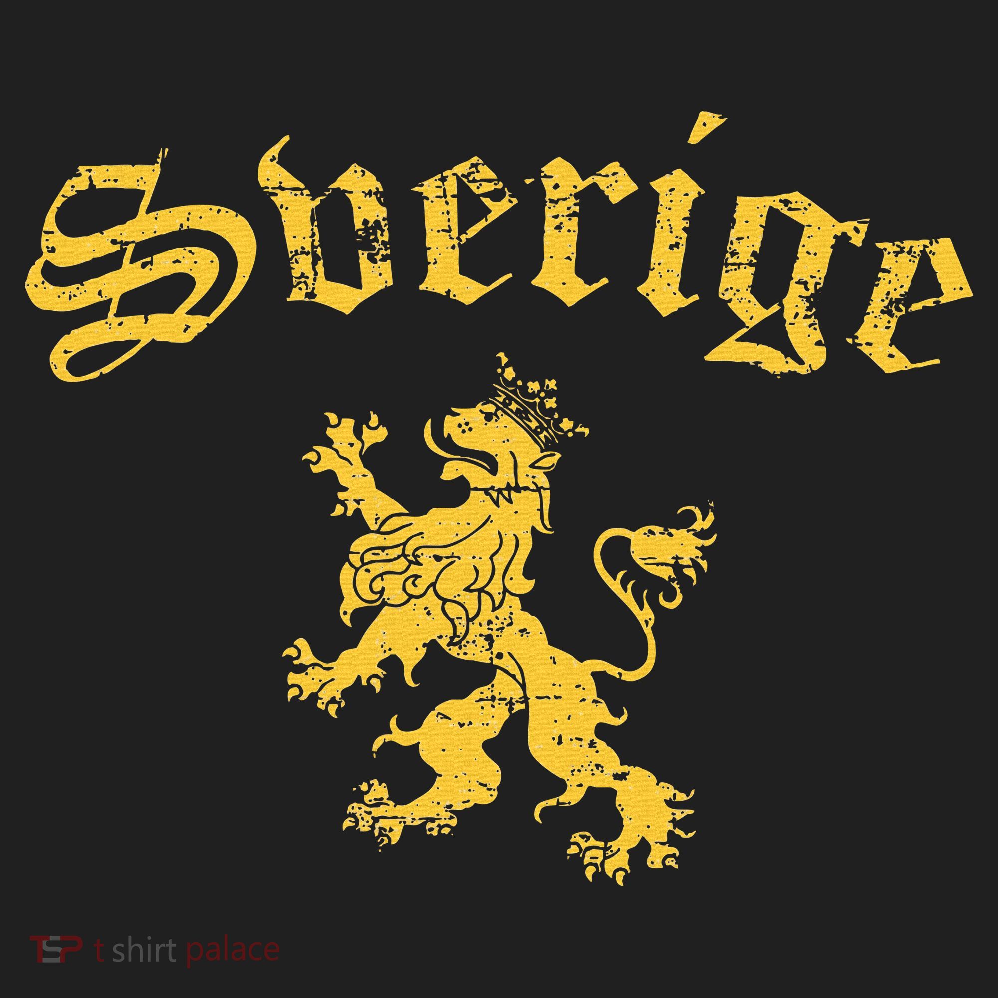 Sverige Sweden Lion Symbol Swedish Pride Women's Sweatshirt