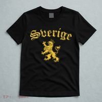 Sverige Sweden Lion Symbol Swedish Pride T-Shirt thumb 5