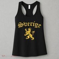 Sverige Sweden Lion Symbol Swedish Pride Women's Tank Top thumb 3
