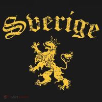 Sverige Sweden Lion Symbol Swedish Pride Kids Long Sleeve Shirt thumb 2