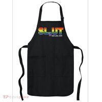 SlUt Salt Lake Utah Lgbtq Pride Funny Sarcasm Saying Apron thumb 0