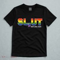 SlUt Salt Lake Utah Lgbtq Pride Funny Sarcasm Saying T-Shirt thumb 5