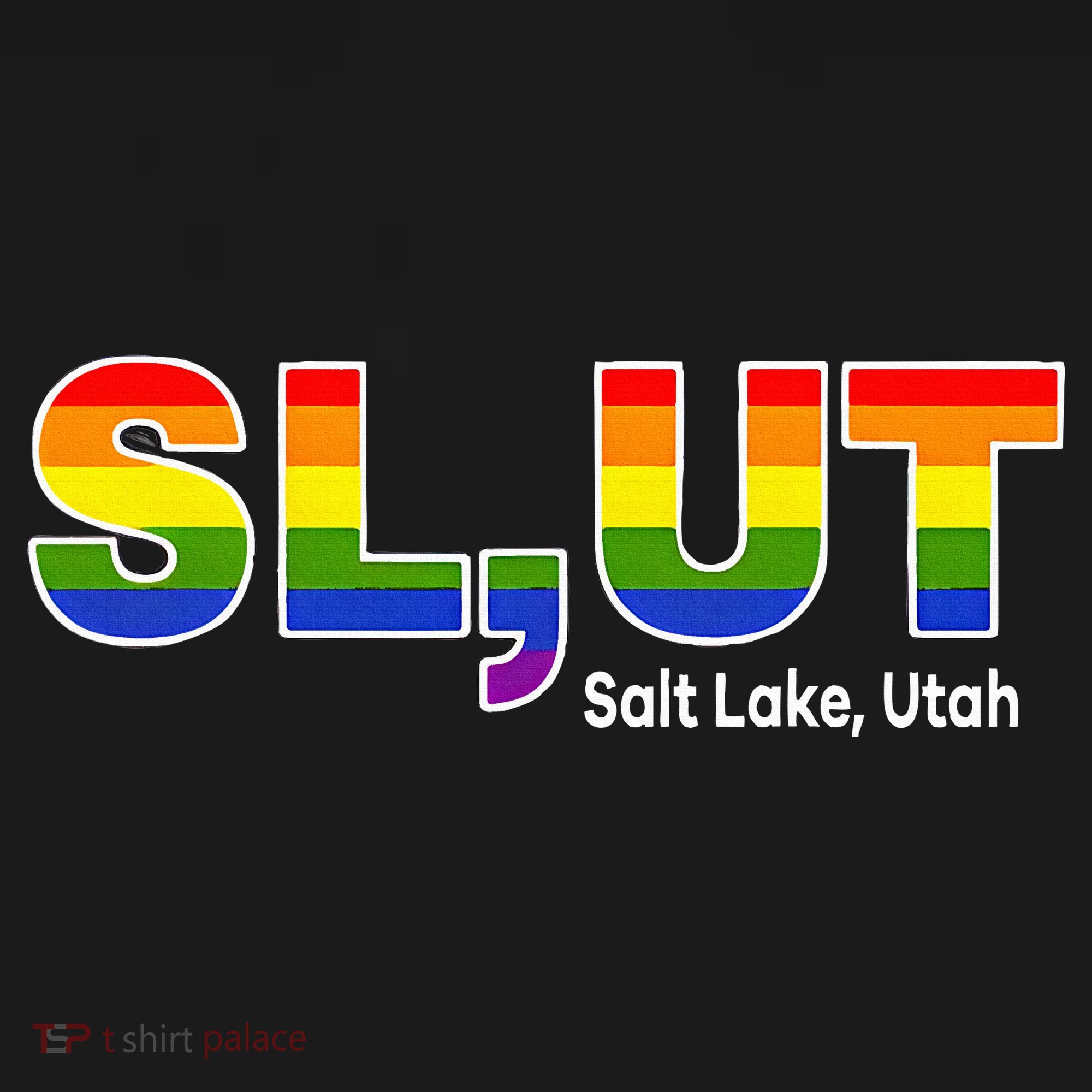SlUt Salt Lake Utah Lgbtq Pride Funny Sarcasm Saying Bucket Hat