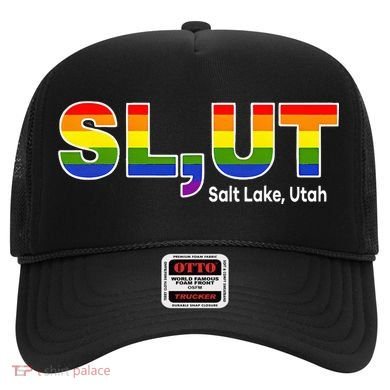 SlUt Salt Lake Utah Lgbtq Pride Funny Sarcasm Saying Hat