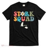 Stork Squad Labor & Delivery Nurse L&D Mother Baby T-Shirt thumb 0