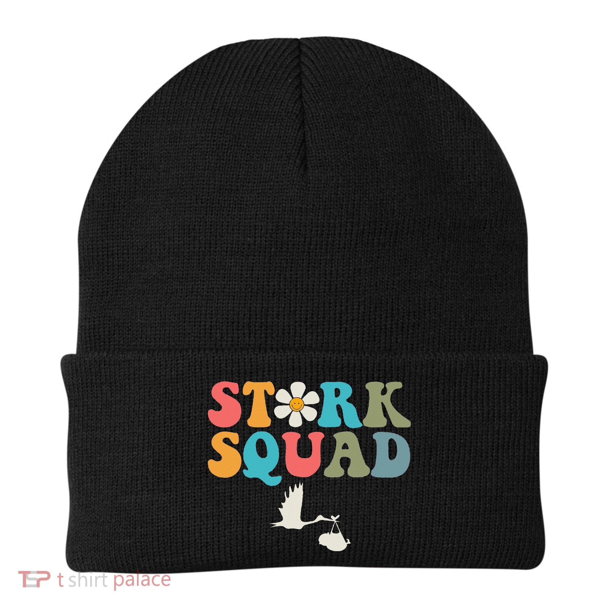Stork Squad Labor & Delivery Nurse L&D Mother Baby Beanie