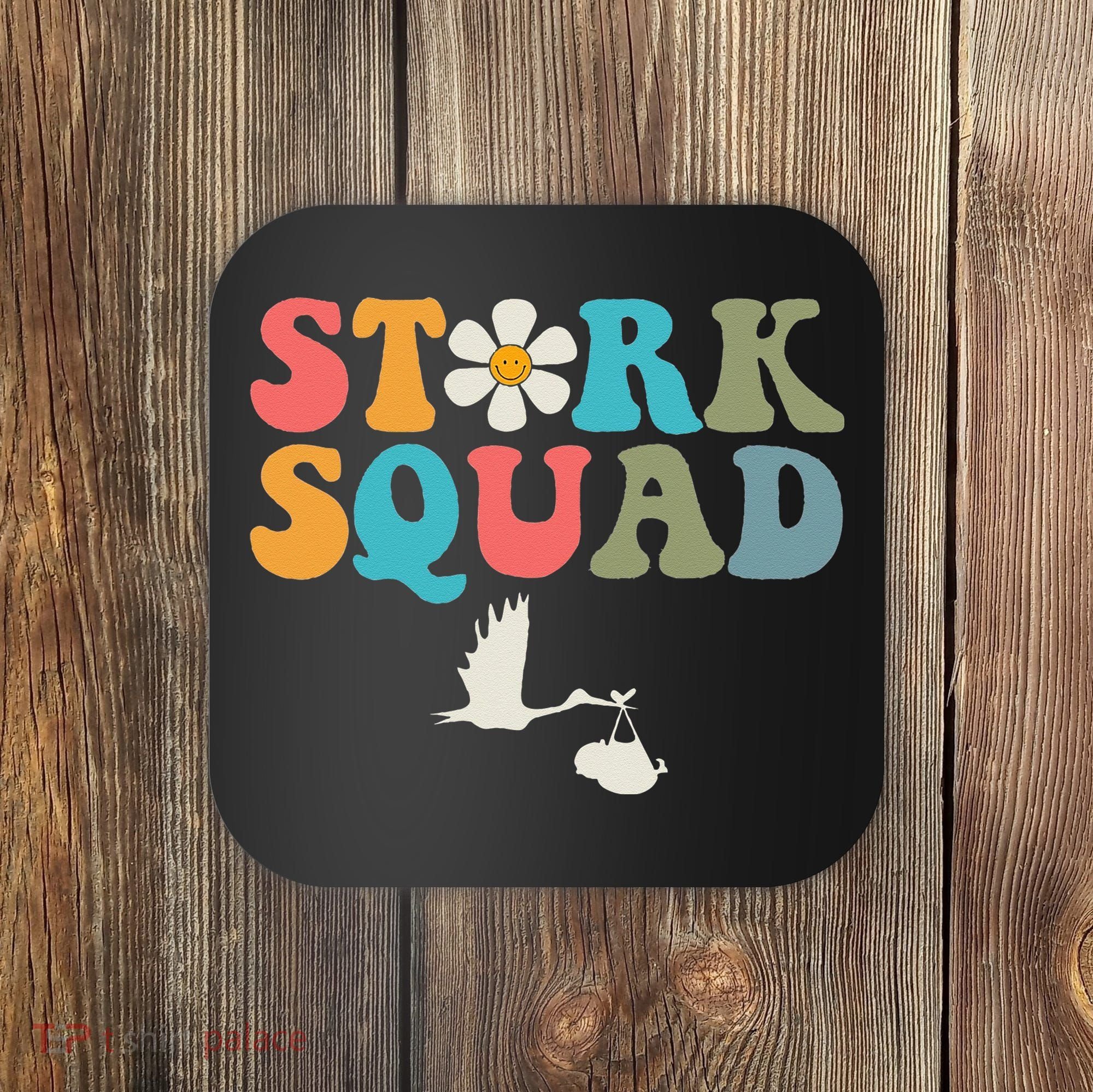 Stork Squad Labor & Delivery Nurse L&D Mother Baby Coaster