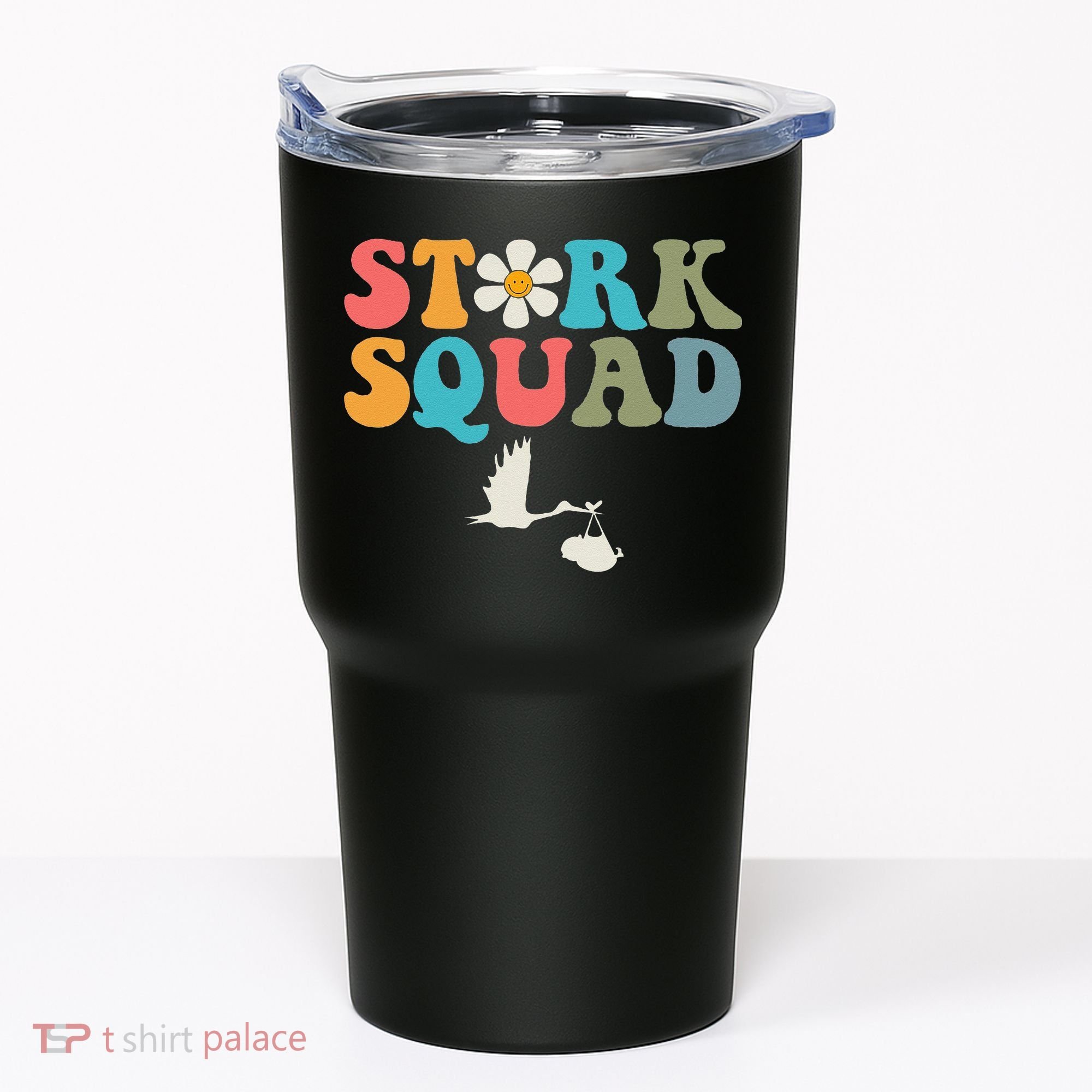 Stork Squad Labor & Delivery Nurse L&D Mother Baby Tumbler