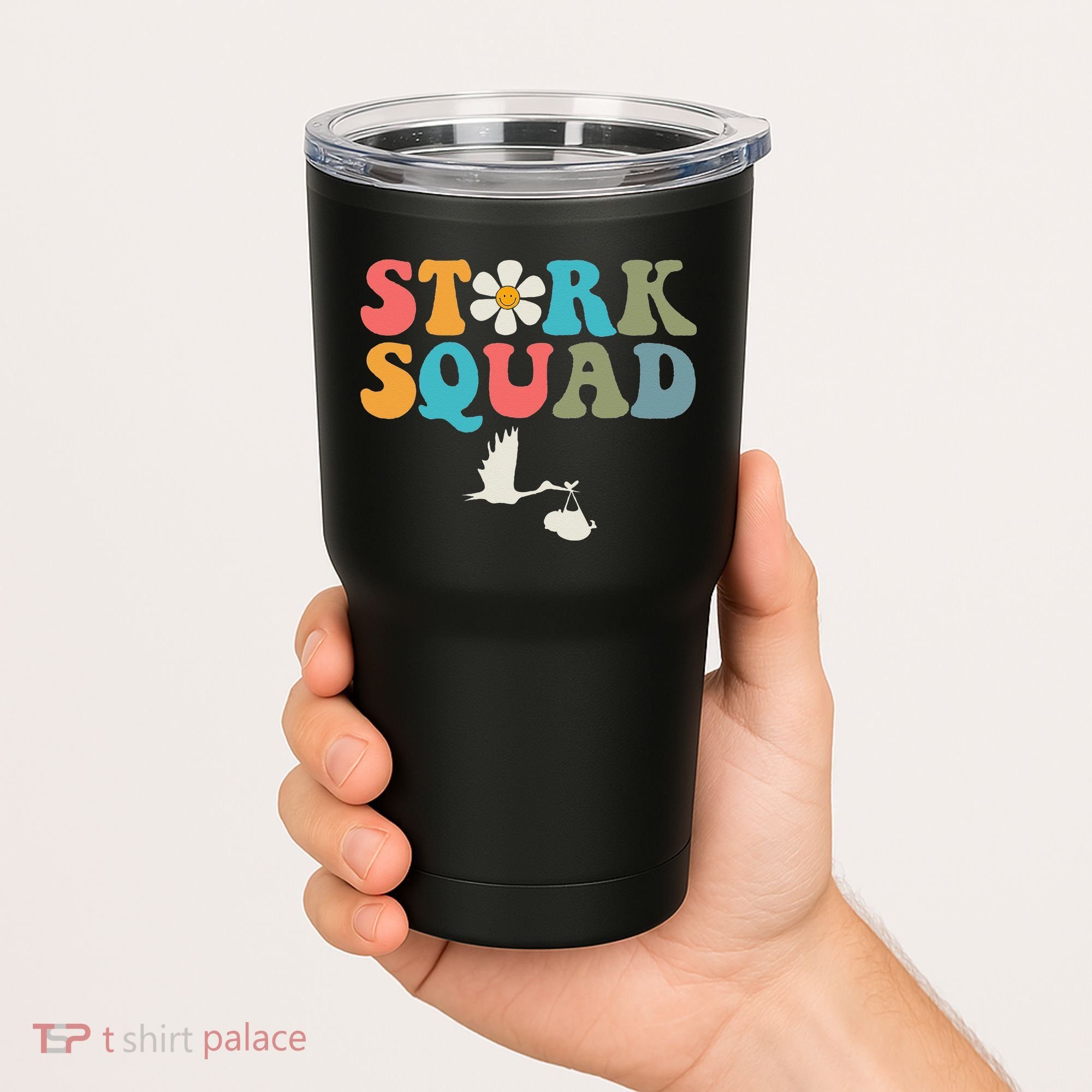 Stork Squad Labor & Delivery Nurse L&D Mother Baby Tumbler