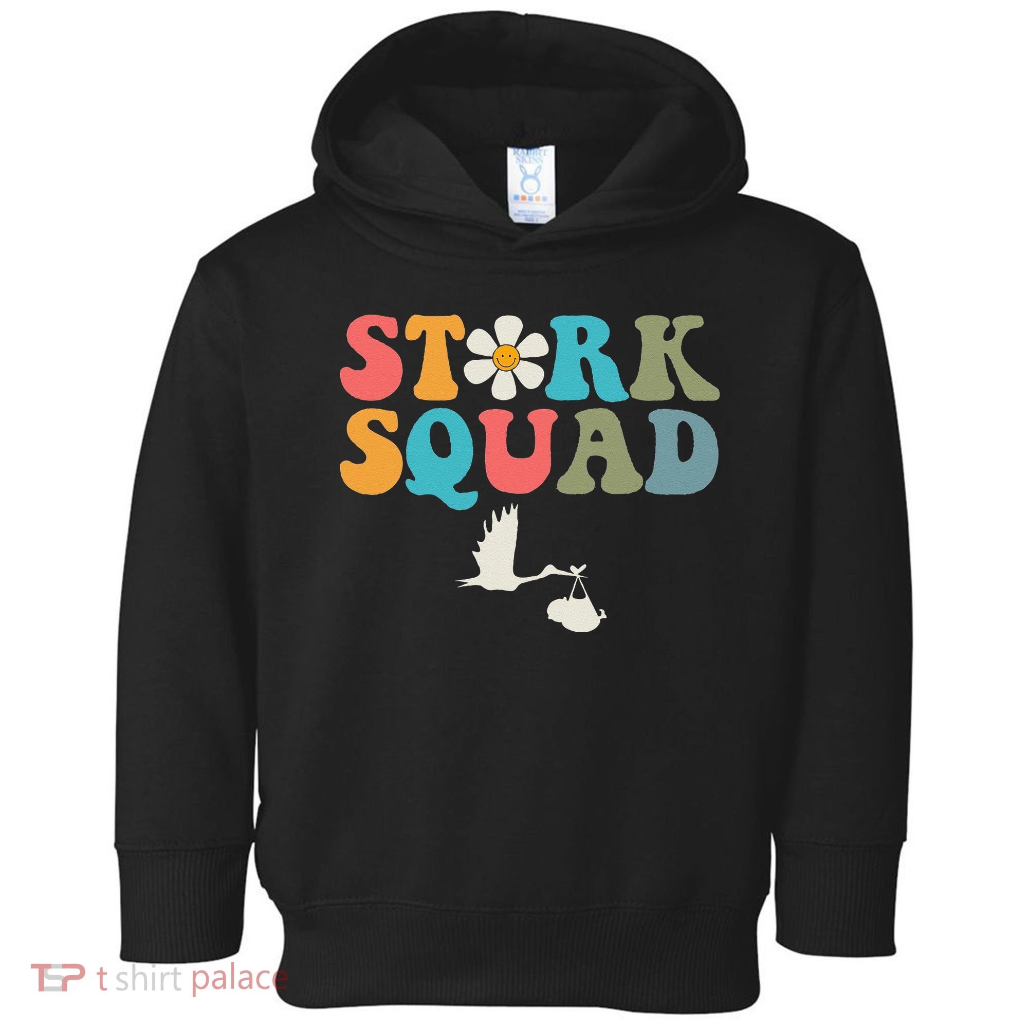 Stork Squad Labor & Delivery Nurse L&D Mother Baby Toddler Hoodie