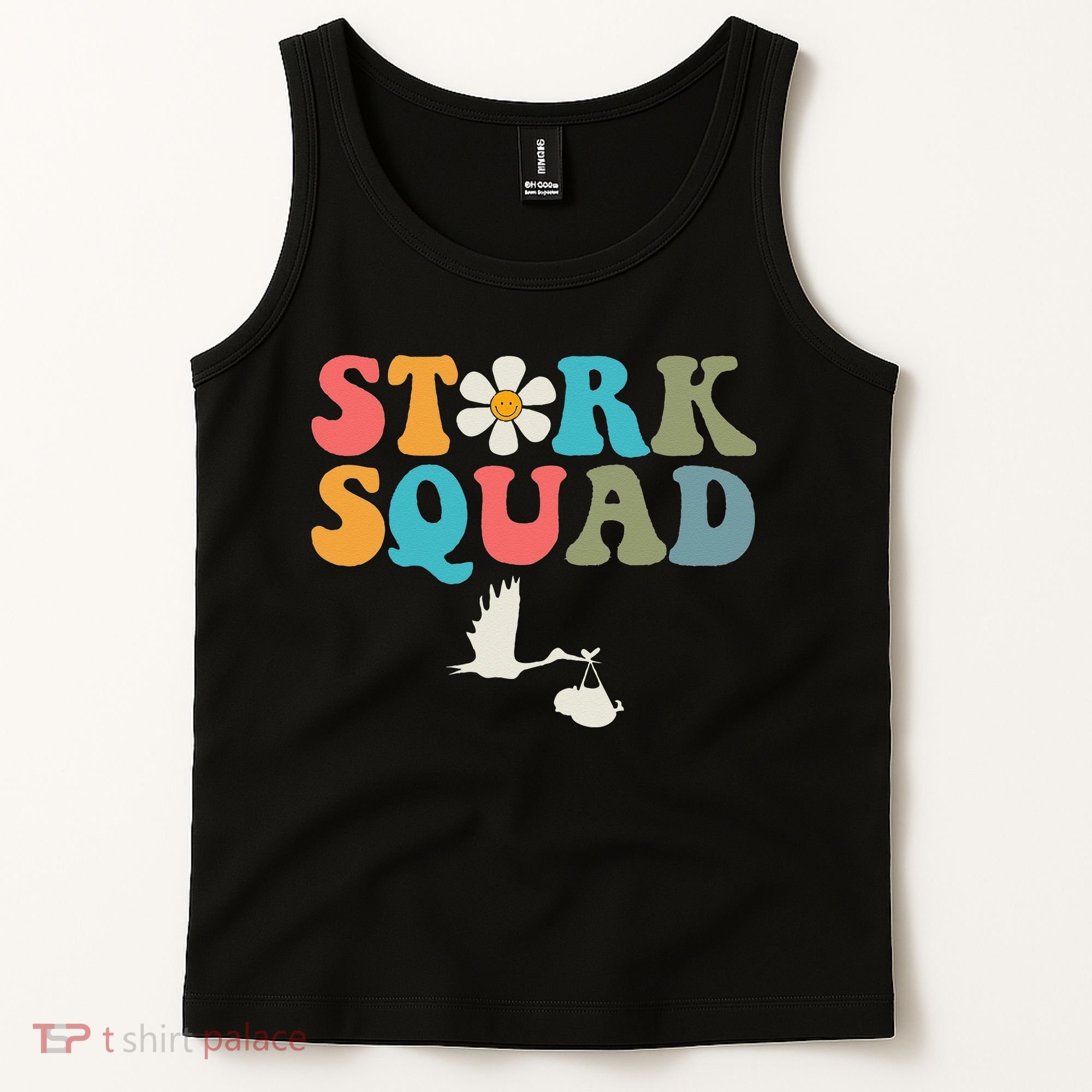 Stork Squad Labor & Delivery Nurse L&D Mother Baby Tank Top