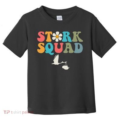 Stork Squad Labor & Delivery Nurse L&D Mother Baby Toddler T-Shirt